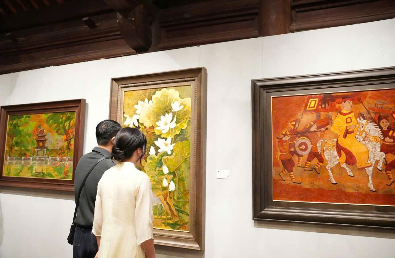 Hà Nội: Triển lãm tranh sơn mài và trầm hương “Sắc Tâm”