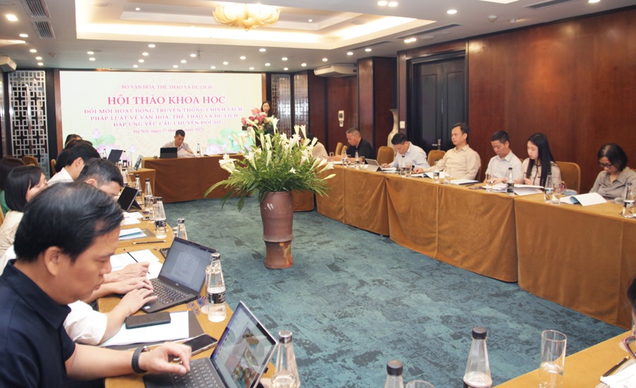 Giải pháp đổi mới hoạt động truyền thông chính sách, pháp luật về văn hóa, thể thao và du lịch
