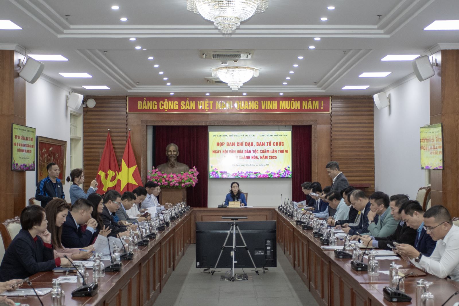 Rà soát công tác  tổ chức  "Ngày hội Văn hóa dân tộc Chăm lần thứ VI"