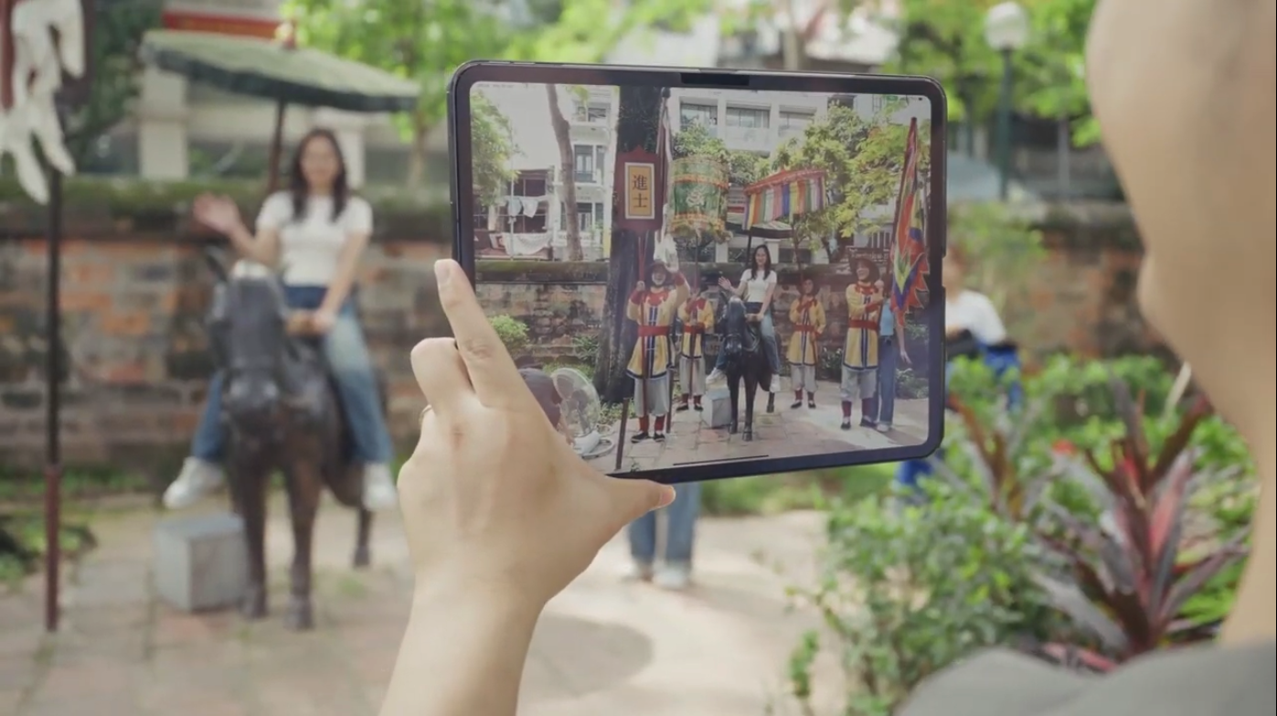 Hà Nội: Ra mắt trải nghiệm di sản số - Ứng dụng công nghệ AR và Trí tuệ nhân tạo AI