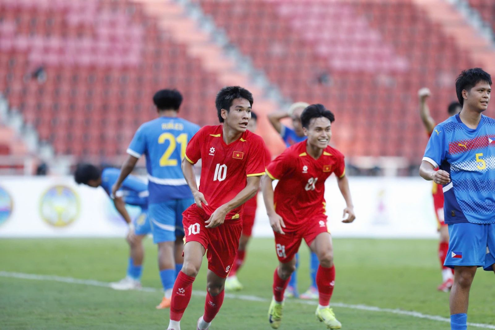 SEA Games 33: Thắng Philippines 2-0, U22 Việt Nam giành quyền vào chơi trận chung kết